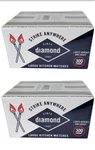 6 Boxes (300 Per Box) Diamond Strike Anywhere Matches Free Shipping. Fixed Price $26.90.