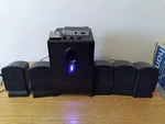 Coby CSP96 300 Watt 5.1 Channel Home Theater Speaker System Subwoofer Tested!!. Fixed Price $99.99.