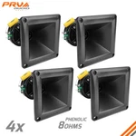4X Prv WG175PH 150W 8 Ohm Car Audio Tweeter / Horn Driver DT175PH-S + WG11-25. Fixed Price $107.64.