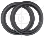 10" Angle-attach Speaker Foam Surround Repair Kit 2 Black Over Gray. Fixed Price $14.95.