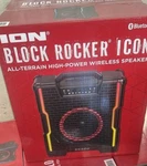 Ion Audio Block Rocker Icon Bluetooth All Terrain High-power Wireless Speaker. Fixed Price $108.99.