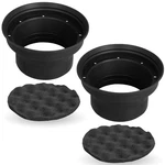 Open Box, Good - Nvx XBAF8 2 Piece Universal Silicone Rubber Speaker Baffles. Fixed Price $26.99.