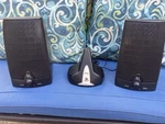 Acoustic Research AW871 Wireless Stereo Speaker W/transmitter & Cords. Fixed Price $125.00.
