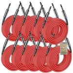 25FT Speaker Cables Fat Toad (10 Pack) Quarter Inch Male Jack Pro-audio Wire. Fixed Price $131.00.