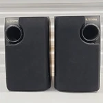 Pioneer S-P860V Speakers (2) Left/right 150 Watt Ohm With Covers Clean Black. Fixed Price $48.50.
