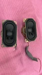 Lot (2) Sony Woofer Drivers Speakers 1-529-578-11 Rectangle 3.5 X Work Great. Fixed Price $29.25.