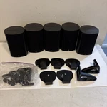 Jamo Klipsch Speakers A310 OMEGA-1 Set Of 5 Satellite Home Theater W/wall Mounts. Fixed Price $90.19.
