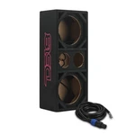 DS18 Ported Voceteo Empty Enclosure, Fits 2X 8" Speakers & 4" Tweeters. Fixed Price $199.95.