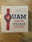 Vintage Quam 5A15 Alnico Speaker Nos. Fixed Price $50.00.