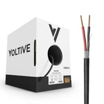 Speaker Wire 14/2 CL3 In Wall Direct Burial 250FT Black V-1208-3. Fixed Price $259.99.