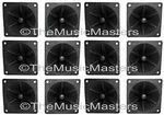 12X Flush Mount 3.25" Inch Square Super Horn Tweeter Speakers Car Home Pro Audio. Fixed Price $37.49.