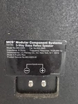 Vintage Mcs 683-8223 3-WAY Bass Reflex Speakers Pair Tested Working Ohm. Fixed Price $175.00.