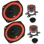 Cerwin-vega V6925C 3-WAY Component Speakers 6X9" Woofer, 1" Tweeter, 2.5" Mid. Fixed Price $383.99.