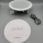One Acoustic Audio R191 5.25-INCH Round Way Speaker White New Open Box Ceiling. Fixed Price $24.87.