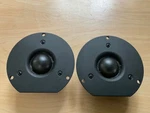 Matched Pair Morel Mdt 30 Soft Dome Tweeters. Fixed Price $89.00.