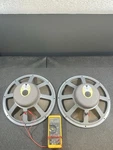 Vtg Jbl D130 15" Woofers Speakers Pair 16 Ohm Original Cones Serial Numbers. Fixed Price $699.99.