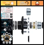 Bolt Trailer Hub Kit 3500 Lb Axle, 4.5" With Dust Cap & Rubber Plug, Fit. Fixed Price $77.99.
