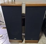 Fisher STV-752 Floor Speakers 3-WAY 10 Woofer 8 Ohm Studio Pair 90S. Fixed Price $328.99.