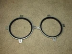 Silver Plastic 12" Woofer Rings For Pioneer CS-V70A CS-C9000 Speakers. Fixed Price $24.99.