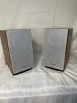 Panasonic SB-PM19 Bi-wired Bookshelf Speakers Cherry Wood Finish Free Ship. Fixed Price $34.99.
