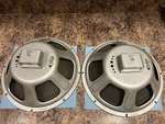 Vintage Matched Pair Jensen P15RJ/MAGNAVOX 15" 581503-1 Alnico Woofers/speakers. Fixed Price $83.15.