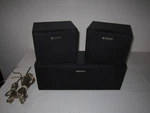 Sony SS-CN9 90W Center Channel W/pair SR9 8OHM 60W Speaker Works. Fixed Price $49.95.