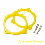 Amped Garage Model 3/Y Speaker Bracket Set For 4" Midrange (2 Pcs). Fixed Price $10.00.