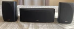 Polk Audio RM6700 Black Satellite 2 Surround And 1 Center Speaker Set -excellent. Fixed Price $120.00.