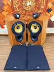 Pair B&w Bowers Willing 805S Speakers (working Condition) Tested. Fixed Price $1619.10.