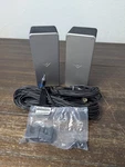 Vizio Smartcast Black Silver Wired Satellite Speakers Pair SB3651 E6 Tested. Fixed Price $19.90.