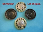 Magnetic Audio Speaker 40MM Slim Ohm .25W Rdi P/n HSP-40BSB-8 Lot Of. Fixed Price $10.50.