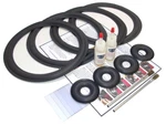 107/2 Speaker Foam Repair Kit - Incl. Dust Caps 4KEF10+4DONUT. Fixed Price $72.85.