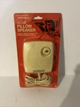 Vintage Realistic Deluxe Pillow Speakers Model 33-207B Brand New Nib Nos. Fixed Price $17.99.