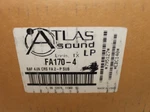 New In Open Box Atlas Sound Square Grill For 4" Strategy Speakers FA170-4. Fixed Price $8.94.