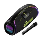 300W Portable Bluetooth Speaker With Handle, Microphone- Black. Fixed Price $178.94.