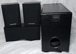 Pioneer Htp 100-CR Center 2 Rear & 100-SW Subwoofer Non Powered Vintage. Fixed Price $94.99.