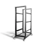 28U Post Open Frame 19" Data Network Desktop 24IN Deep Server/audio Rack 800MM. Fixed Price $283.49.