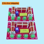 2PCS 3WAY Crossover High School Bass Independent Home Speakers Filter. Fixed Price $23.94.