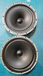 (lot 2) Bowers Wilkins B&w ZZ6416 8" Passive Woofer Speaker From DM620. Fixed Price $50.00.