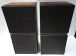 Bang Olufsen B&o Beovox S55 Speakers Rosewood Veneer Re-foaming Needed!. Fixed Price $399.99.
