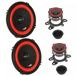 Cerwin-vega V6525C 3-WAY Component Speakers 6.5" Woofer, 1" Tweeter, 2.5" Mid. Fixed Price $371.99.