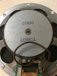 Lowell CT830 Ceiling Pa Speaker With Transformer And Tile Grille. Fixed Price $19.90.