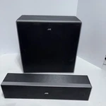Jvc Home Theater Speakers SP-THD5W Subwoofer, SP-THD5C Center. Fixed Price $20.00.