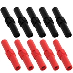 Jiozermi 10 Pcs Insulated 4MM Banana Plug Coupler Socket Female To.... Fixed Price $11.94.