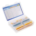 Bojack 1350 Pcs Values Resistor Kit OHM-5.6M With 1% 1/4W Metal Film. Fixed Price $22.00.