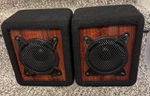 S14R Rear Channel Surround Speakers Pair Wood Veneer Home Theater Only. Fixed Price $25.00.