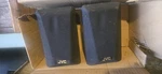 Jvc SP-XS39 Satellite Speakers Pair, 110W Wired, Banana Jack, Black. Fixed Price $35.95.