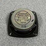 Sansui T-103 Single Tweeter Speaker From SP-1700 Working Ohm 15W. Fixed Price $39.99.