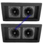 Pair 2-WAY 100W Super Horn Tweeter Speaker Boxes Pro Studio Dj Car Home Audio. Fixed Price $79.99.
