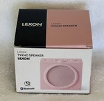 Lexon LA104 Tykho Rechargeable Bluetooth Speaker, Rose New. Fixed Price $24.99.